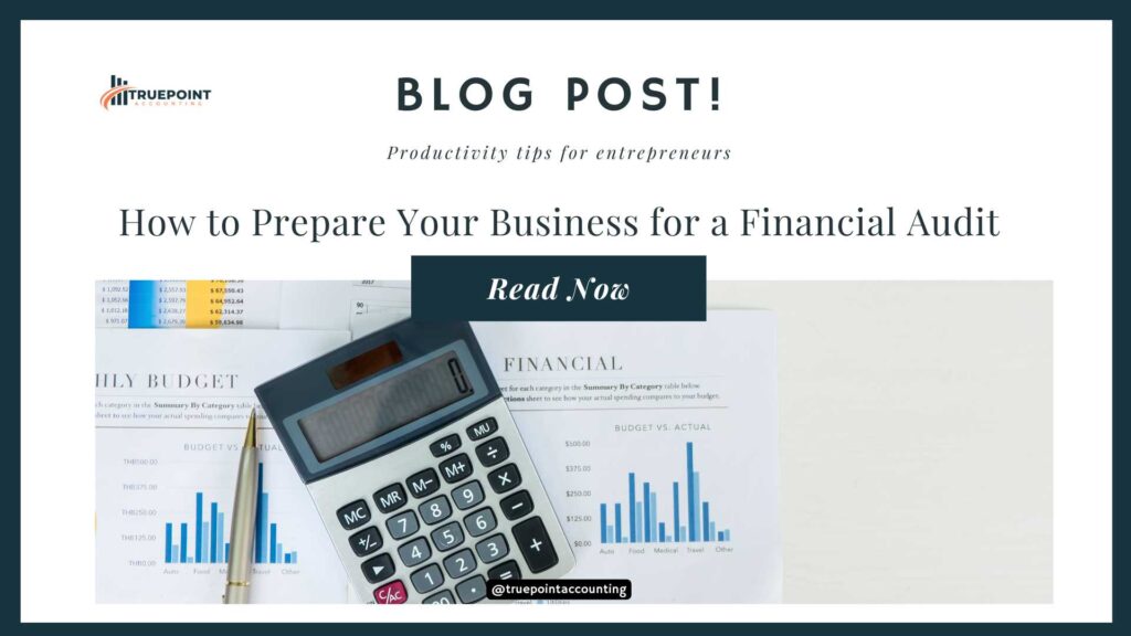 TruePoint Bookkeeping | How to Prepare Your Business for a Financial Audit: A Contractor's Guide